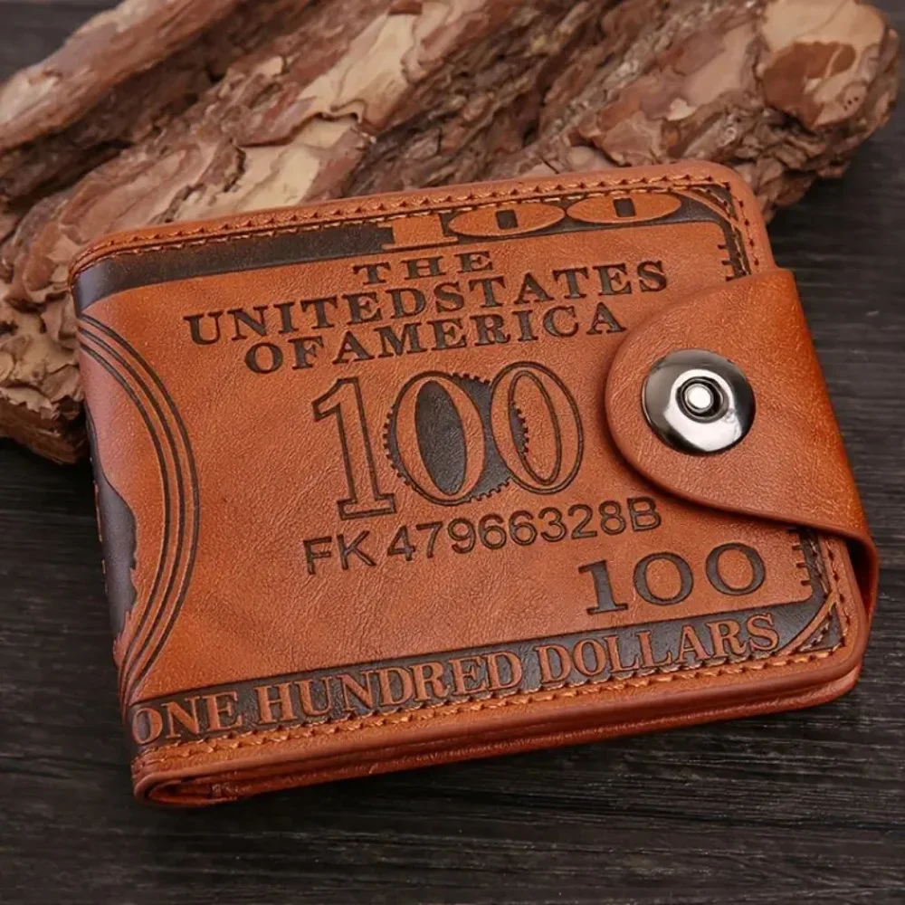 Men's 100 Dollar Brown Wallet
